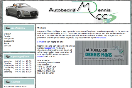Autobedrijf Dennis Maas (2010)